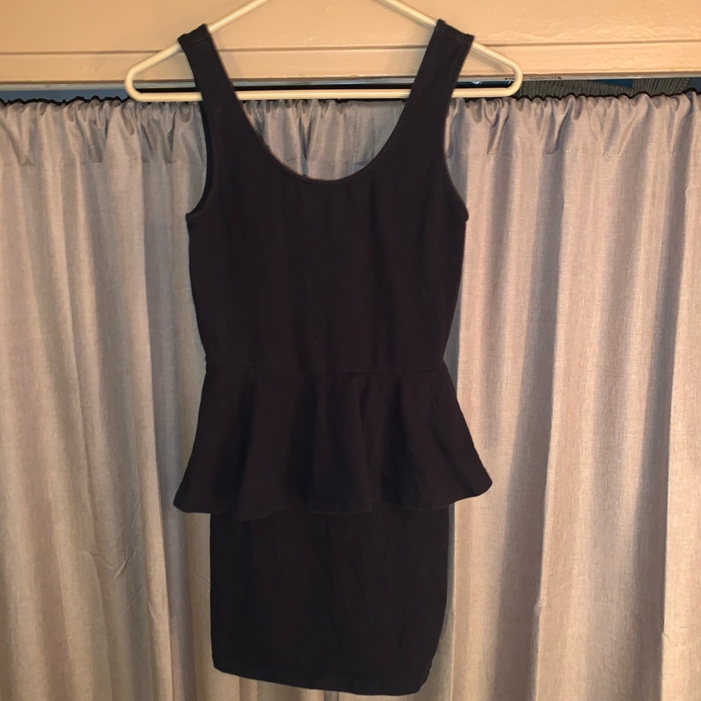 Black cocktail dress